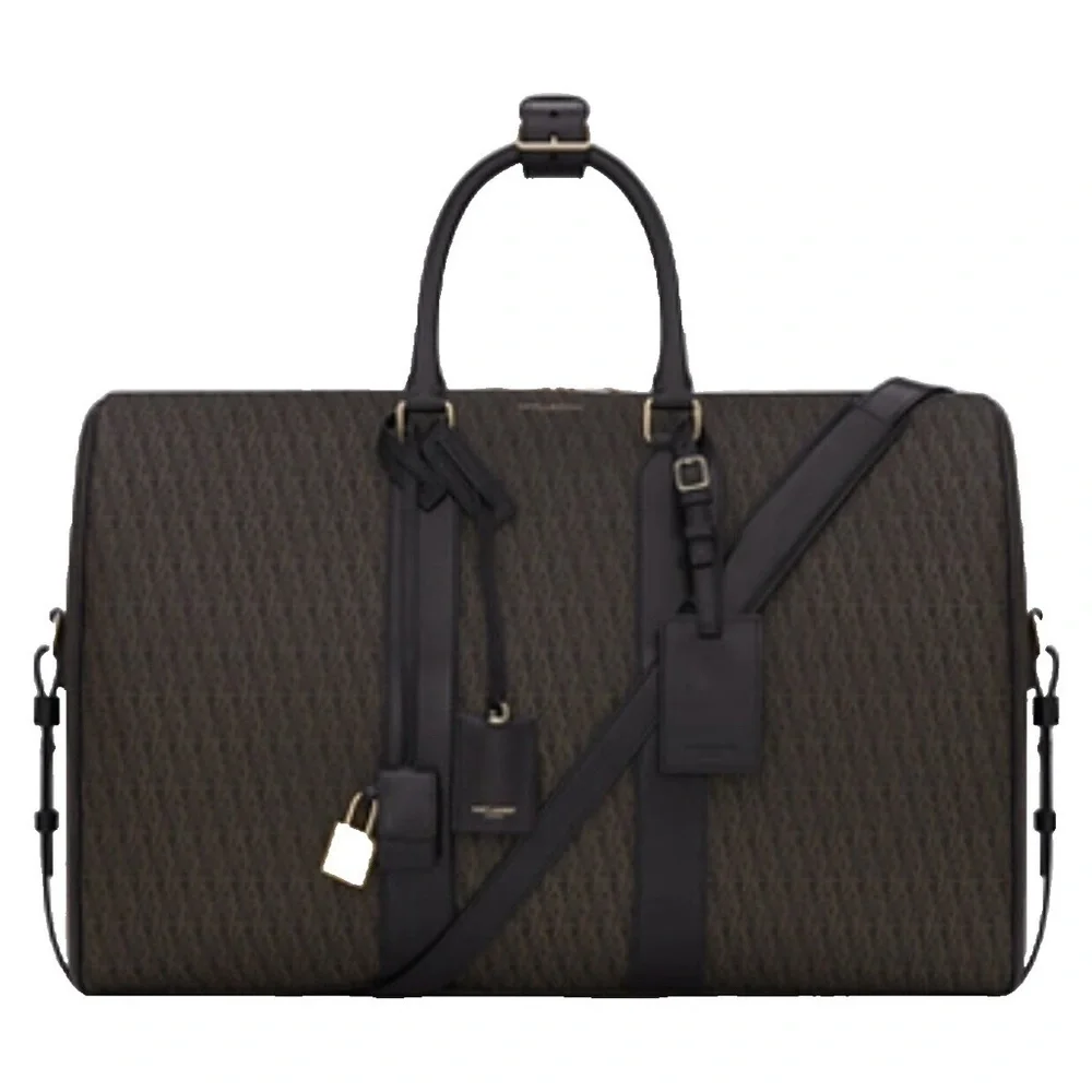 Saint Laurent Monogram 24H Duffle Bag Authentic Like New